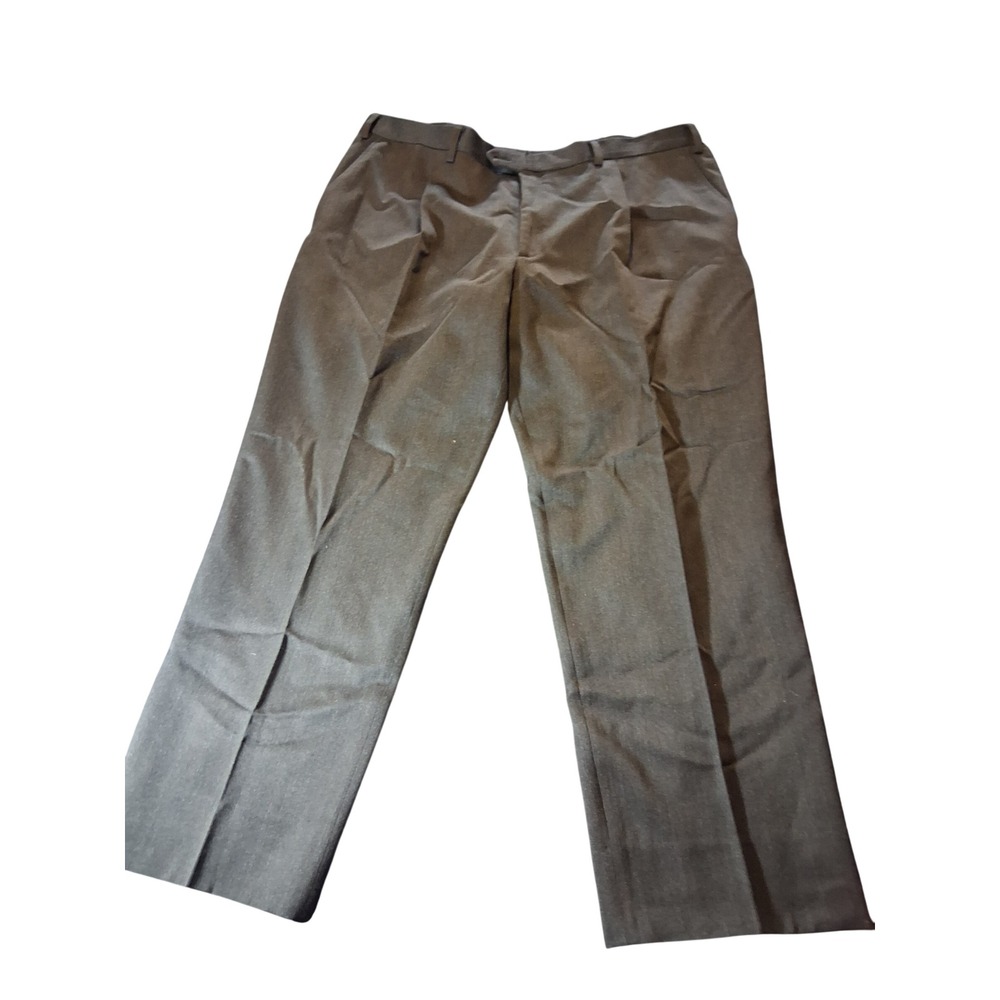 Comero Extrafine Leader Conf Men 60/US 50 Pleated Wool Dress Pants Made in Italy